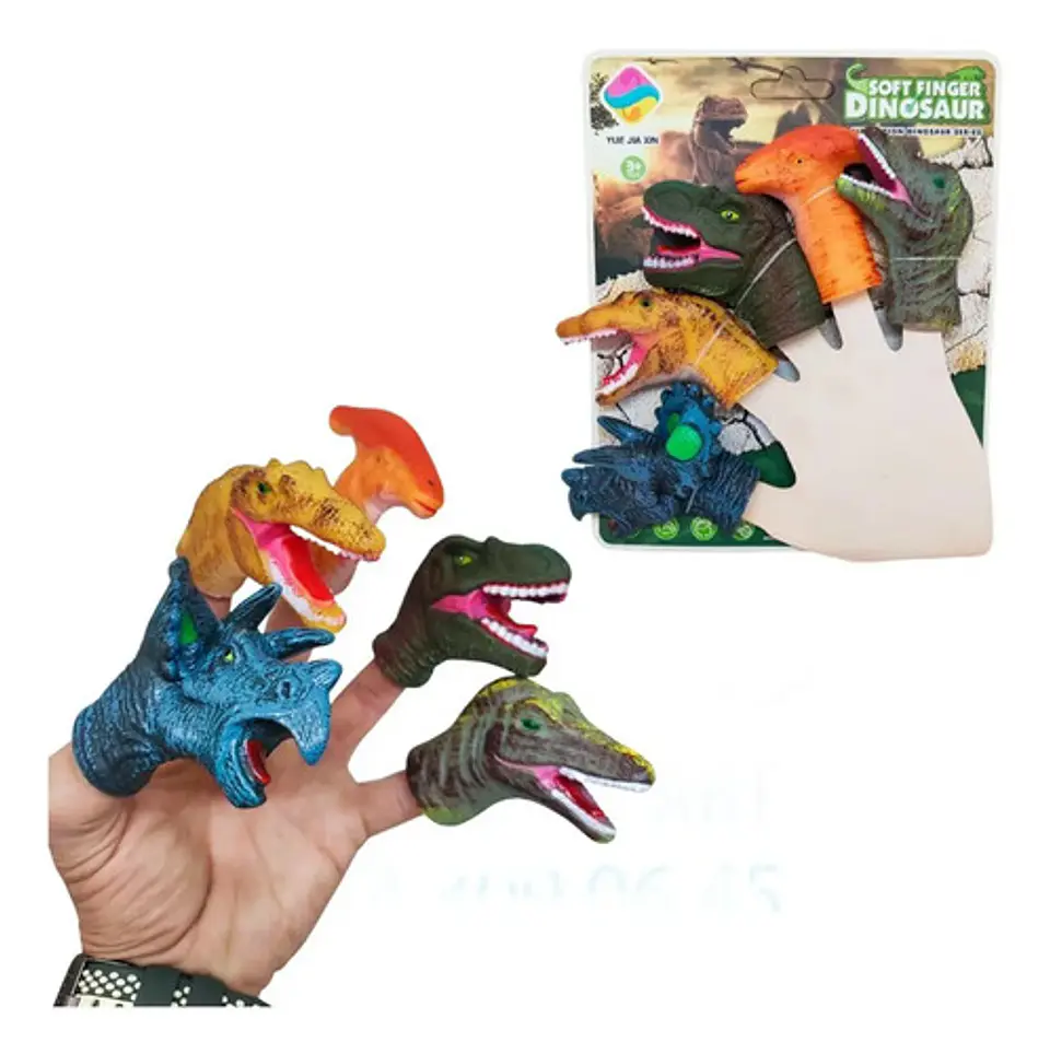 Titere Dinosaurio Marioneta Jurassic World Dinosaurio Rex 3