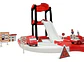Pista Cars + 4  Carros Juguete Niños Regalo Niños Navidad    - Miniatura 6