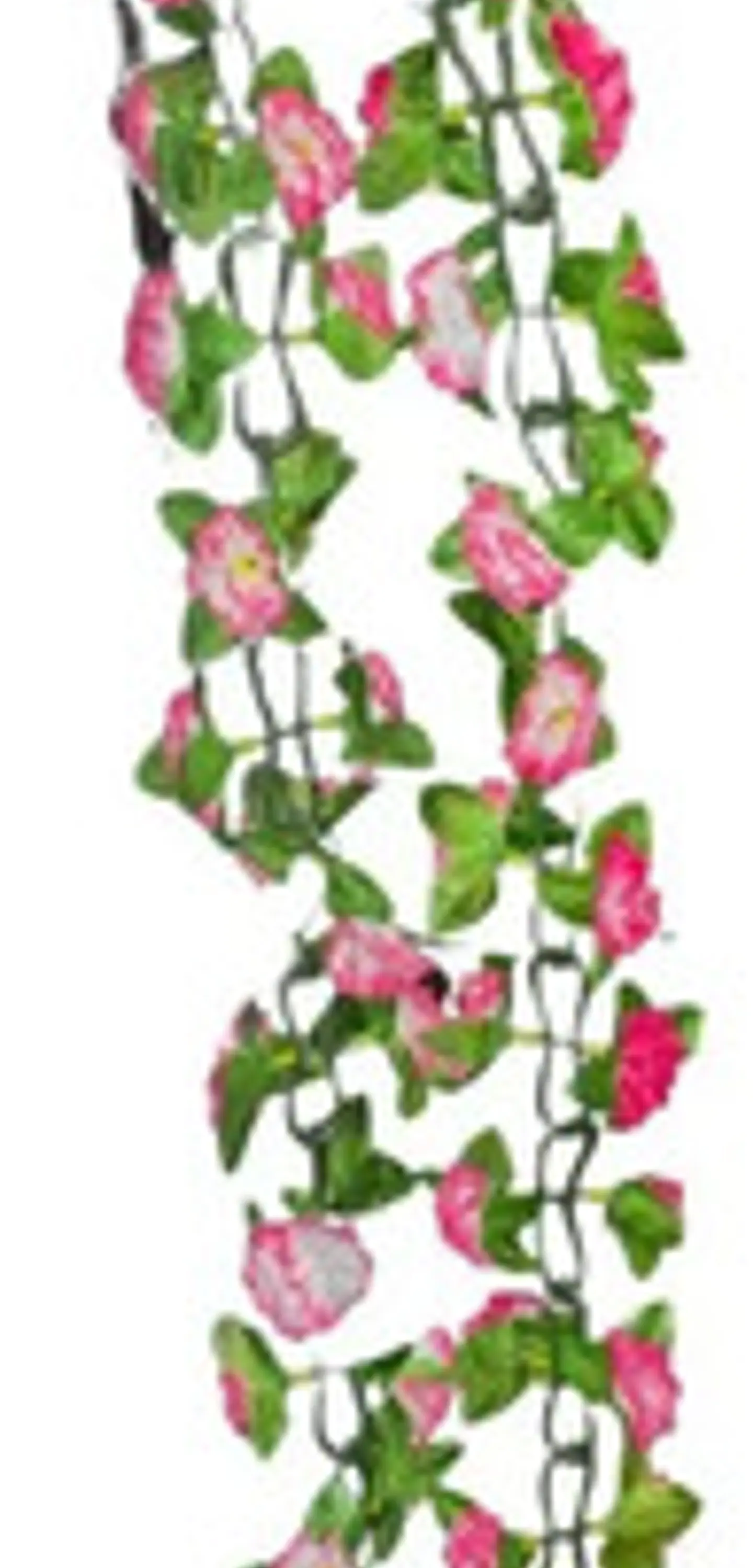 Enredadera 1 Paquete 218  Cm Hoja Mata Flores Rosas 119-76  2