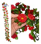 Enredadera 1 Paquete 218  Cm Hoja Mata Flores Rosas 119-76  - Miniatura 3