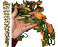 Enredadera 1 Paquete 218  Cm Hoja Mata Flores Rosas 119-76  - Miniatura 7