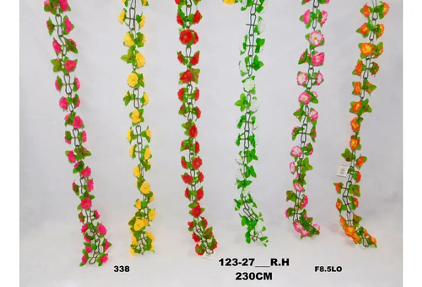 Enredadera 1 Paquete 218  Cm Hoja Mata Flores Rosas 119-76  8