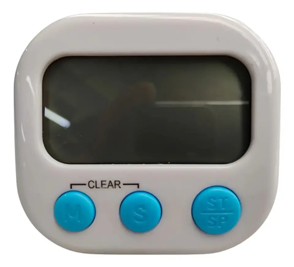 Cronómetro Digital Alarma Temporizador Cocina Lcd Digital 12