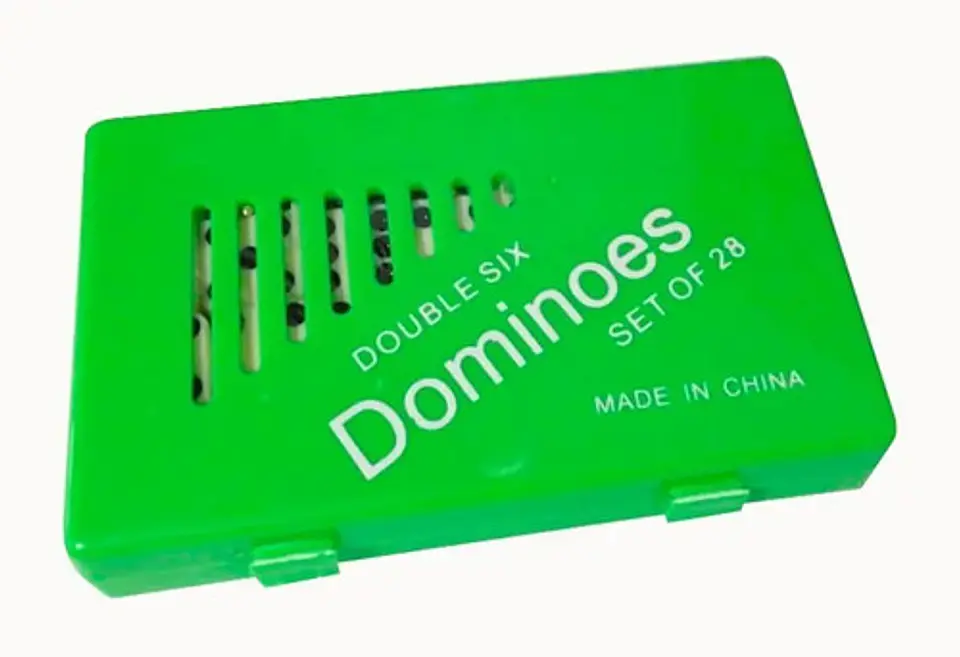  Juegos De Mesa  Dominó 28 Fichas Caja En Pasta Doble 6  2