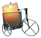 Vela + Bicicleta Decoración Recordatorio Luz Led 7x 5 Cm  - Miniatura 1