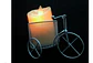Vela + Bicicleta Decoración Recordatorio Luz Led 7x 5 Cm  - Miniatura 2