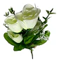 Rosas Pequeñas Matas Flores Artificiales Decoración  119-7c - Miniatura 4