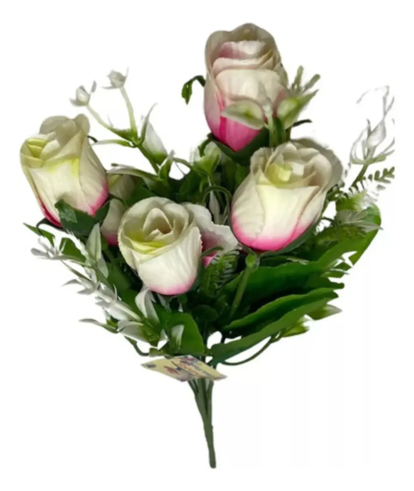 Rosas Pequeñas Matas Flores Artificiales Decoración  119-7c 7