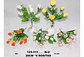 Rosas Pequeñas Matas Flores Artificiales Decoración  119-7c - Miniatura 8