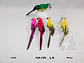 Pájaro Decorativo Aves Centros De Mesa Eventos Fiestas Flor - Miniatura 2