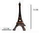 París Torre Eiffel 13 Cm Replica Decorativa Metalica Bronce  - Miniatura 3