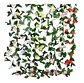 Enredadera 1 Paquete 218  Cm Hoja Mata Flores Rosas 119-79 - Miniatura 4