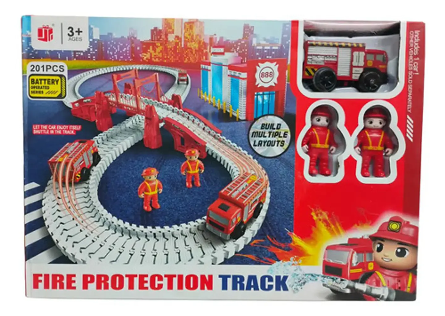 Bomberos Carros Auto Camión Juguete Niños Metálicos  6