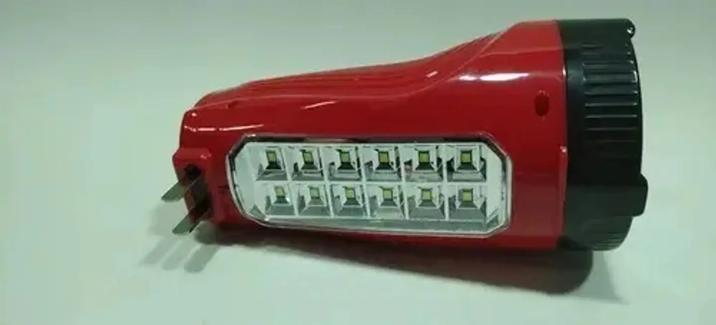 Linterna Luz Emergencia Carga Solar Antorcha 8228t 3
