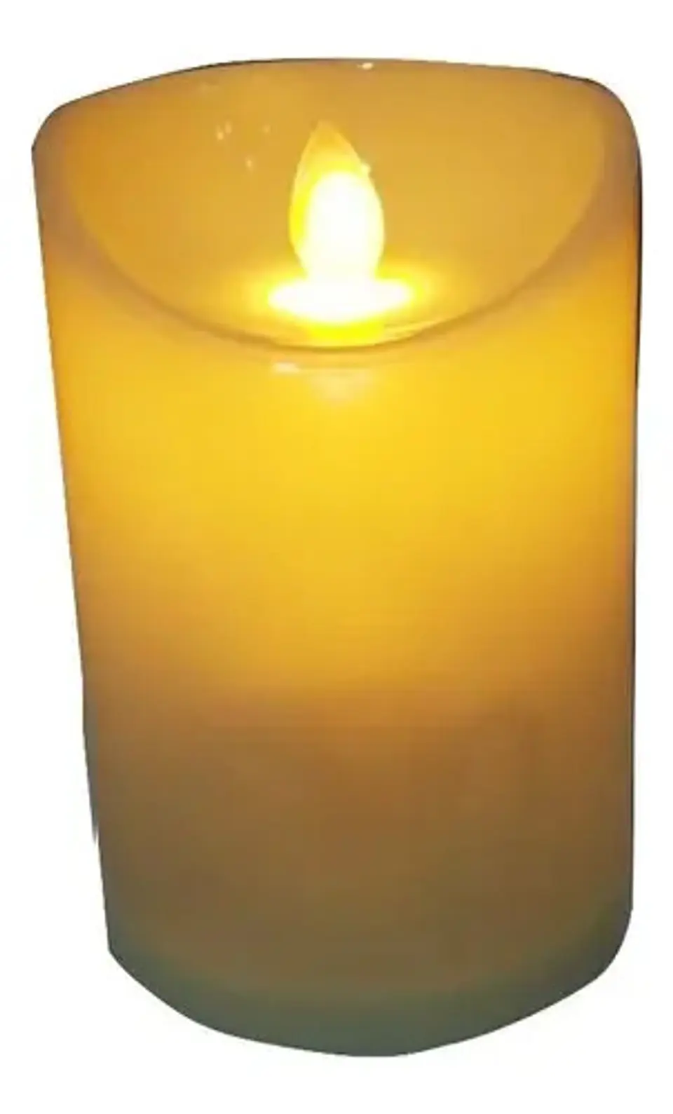 Cirio Vela Veladoras Luces Led Eventos Linterna 7,5 X 11,5 C 3