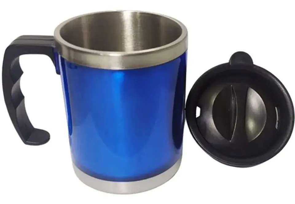 Pocillo Tapa Vaso Para Evitar Enfermedades Acero Quirurgico  4
