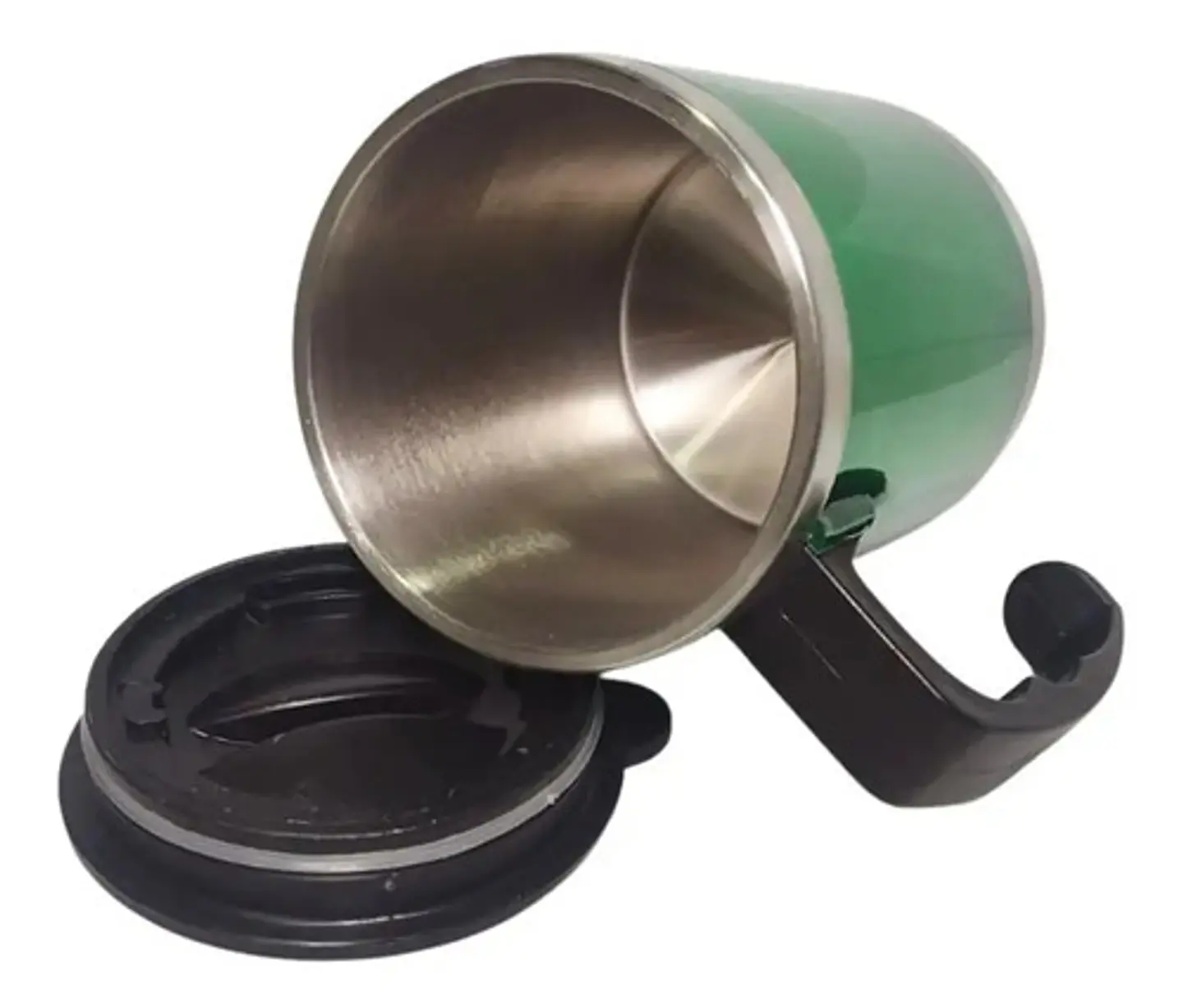 Pocillo Tapa Vaso Para Evitar Enfermedades Acero Quirurgico  5