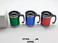 Pocillo Tapa Vaso Para Evitar Enfermedades Acero Quirurgico  - Miniatura 6
