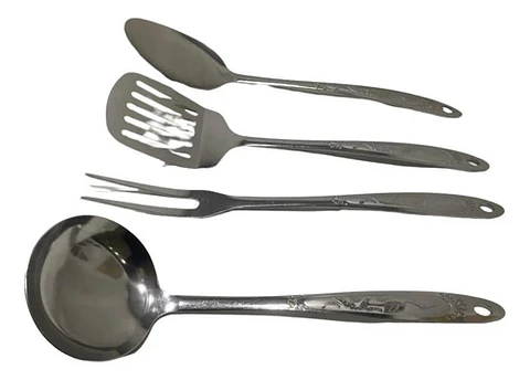 Cucharas Acero Inoxidable Utensilios De Cocina Para Fritos 4