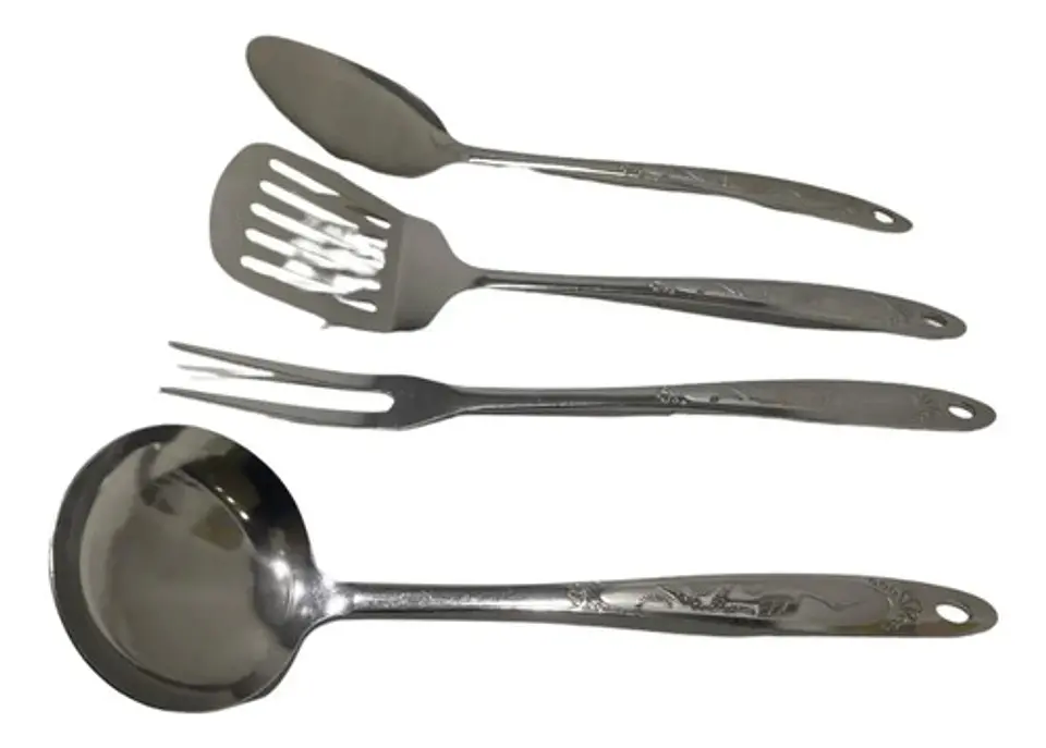 Cucharas Acero Inoxidable Utensilios De Cocina Para Fritos 4 1