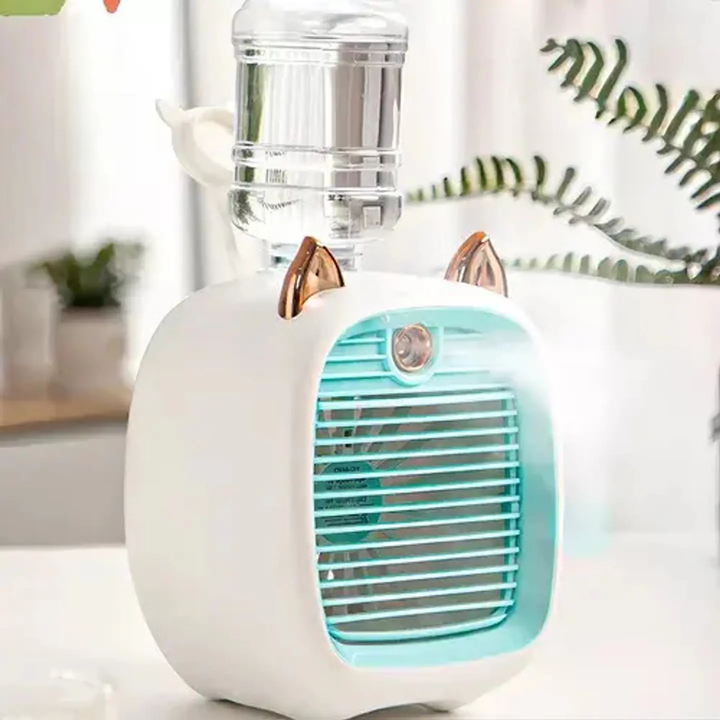 Ventilador Spray Aire Portátil Personal Ambientador Oso Rec  2