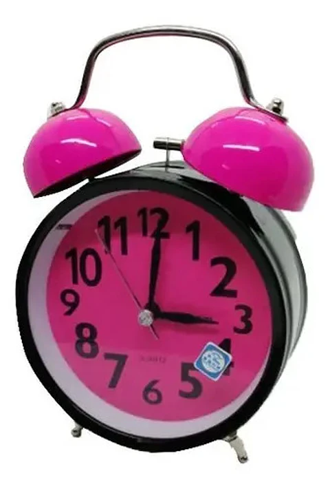 Reloj Despertador Tamaño 11 X 17 Cm Varios Colores A39 