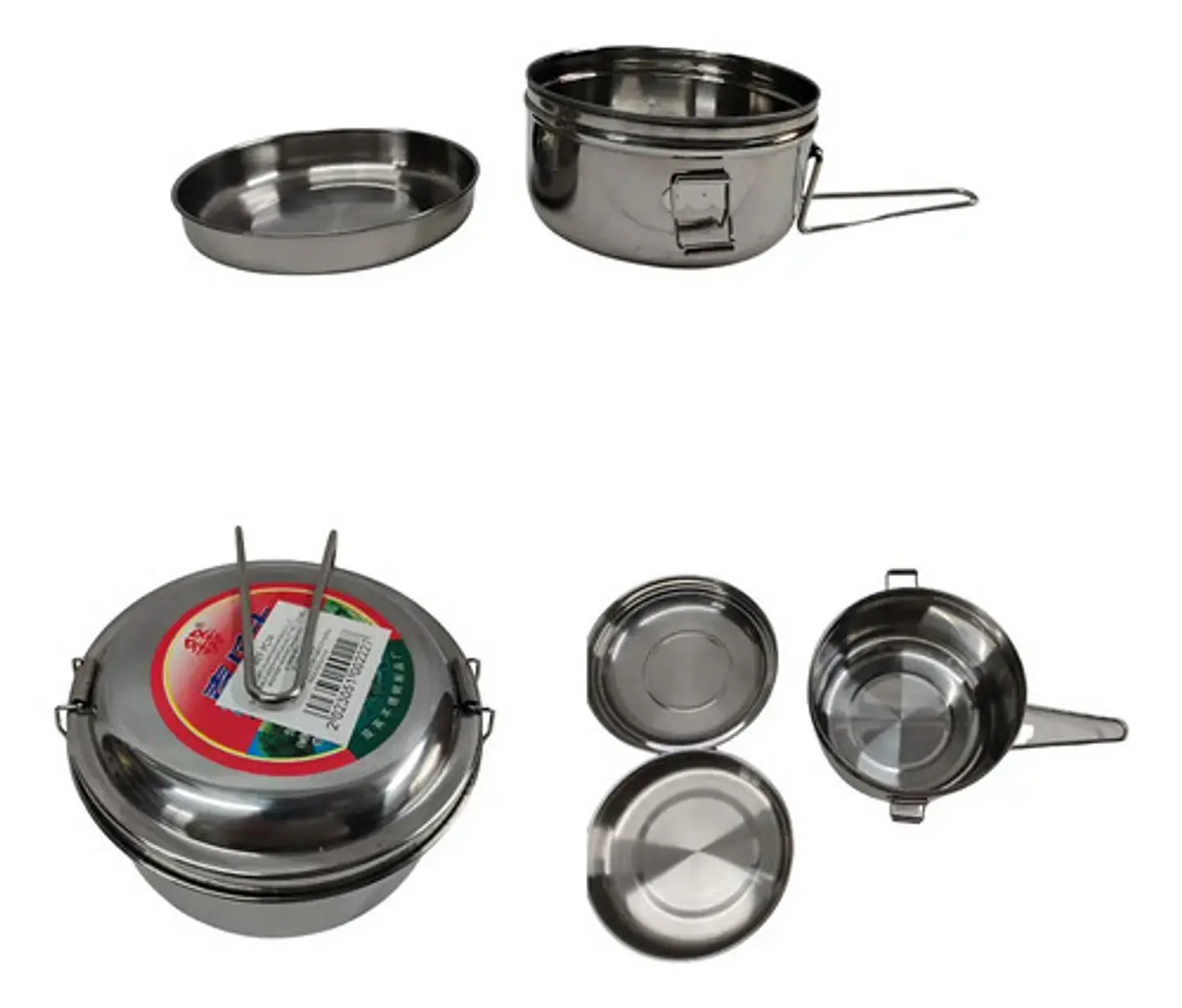 Olla Fortaleza Porta Comidas Acero Inoxidable 14 Cm 1