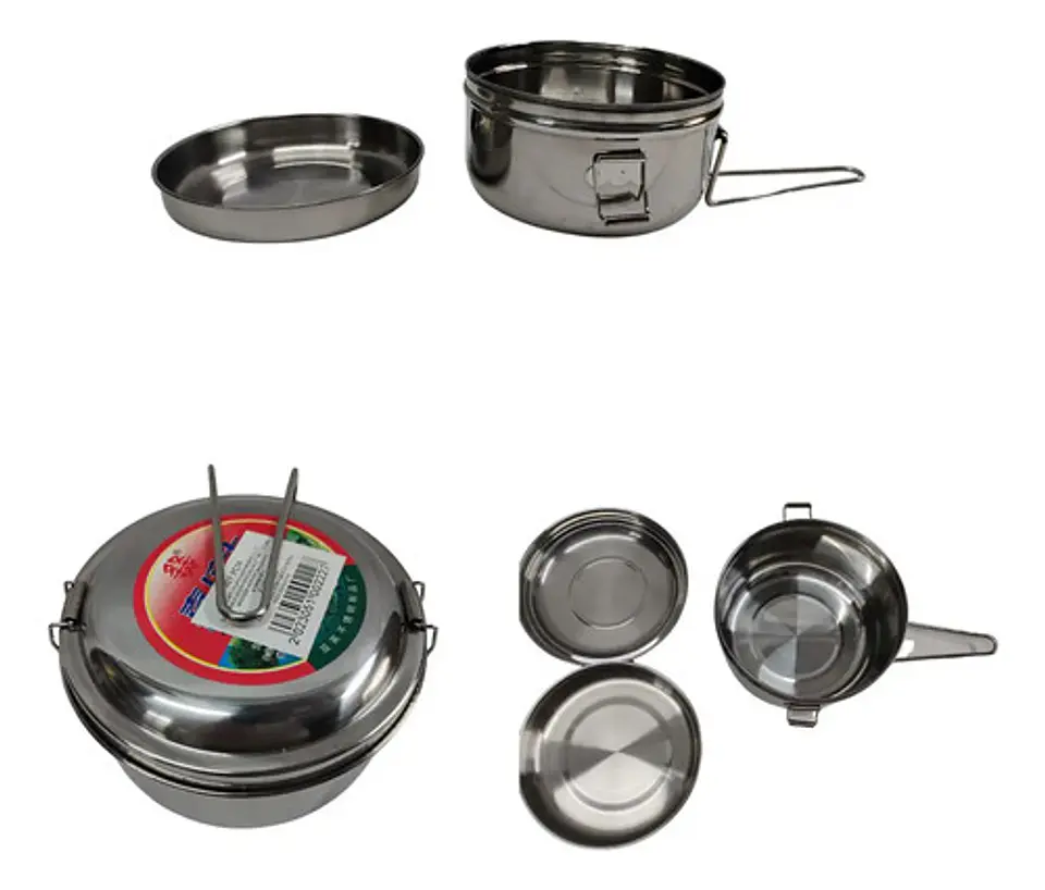 Olla Fortaleza Porta Comidas Acero Inoxidable 14 Cm 1