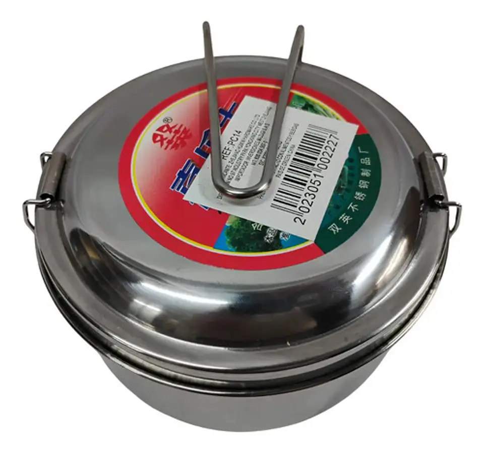 Olla Fortaleza Porta Comidas Acero Inoxidable 14 Cm 4