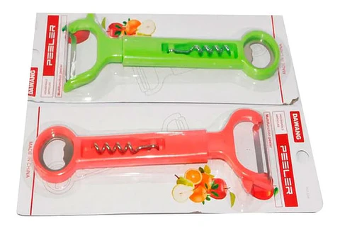 Cuchillo Tabla Picador Rallador Pela Cascaras Sacacorchos 