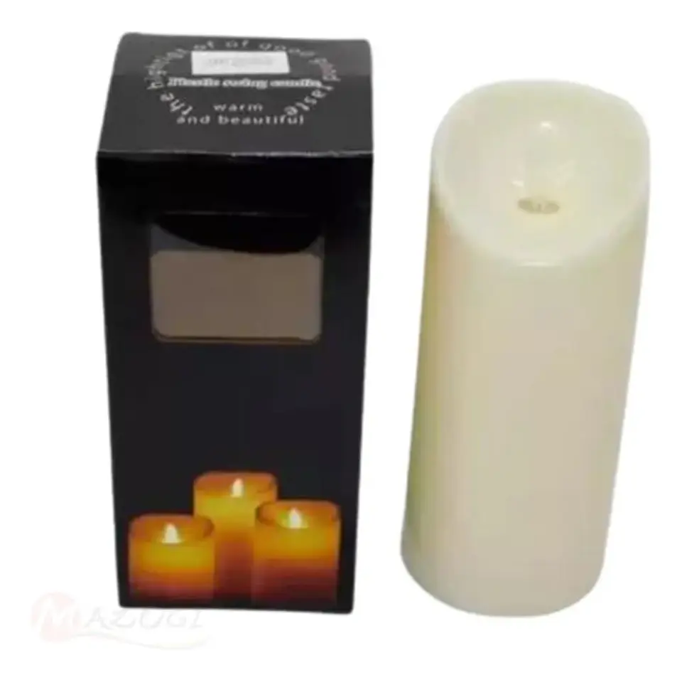 Luz Led Velas Veladora Eléctrica Eventos Vela X 1und Ybled-t 1