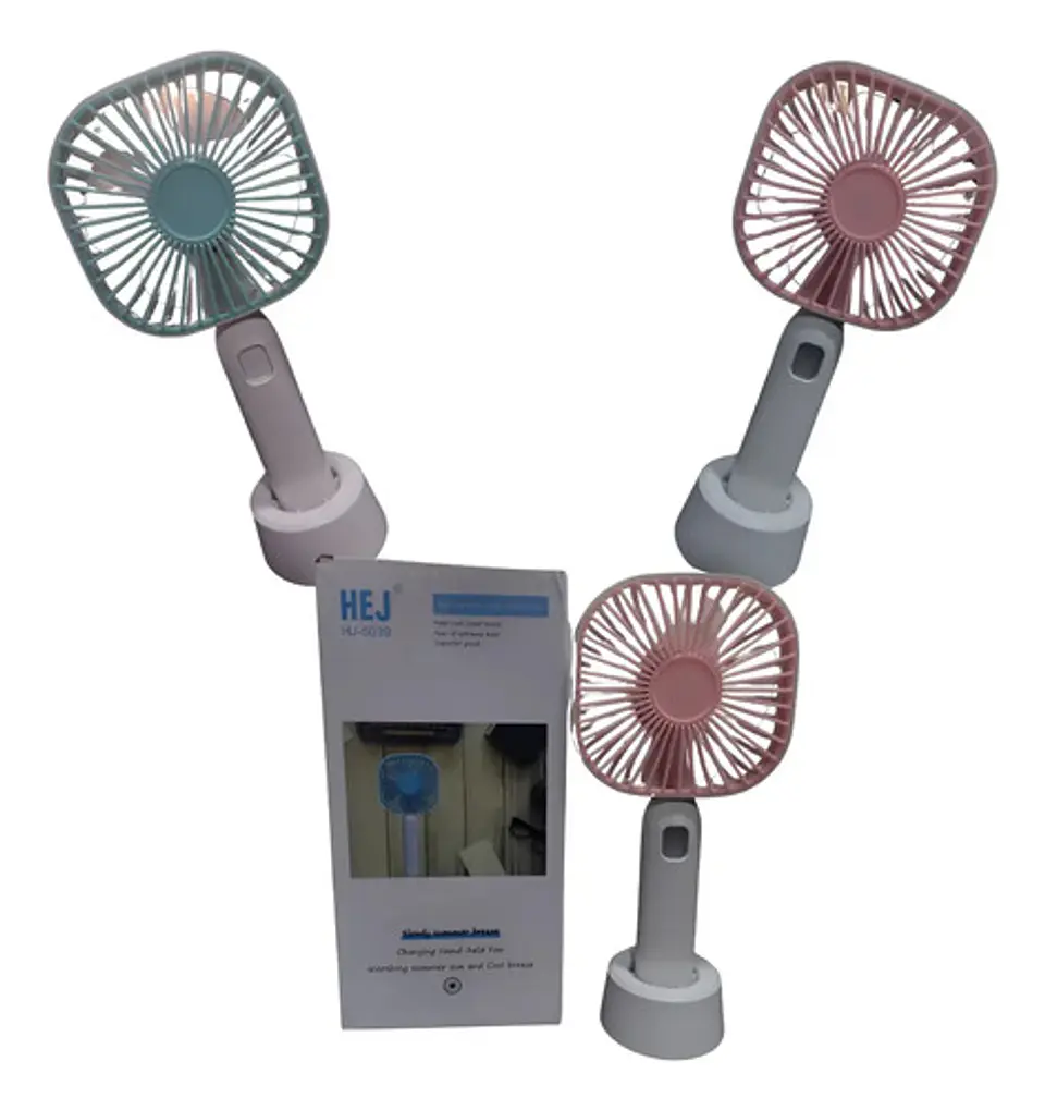Ventilador +  Portátil Abanico Usb Viento Aire  1