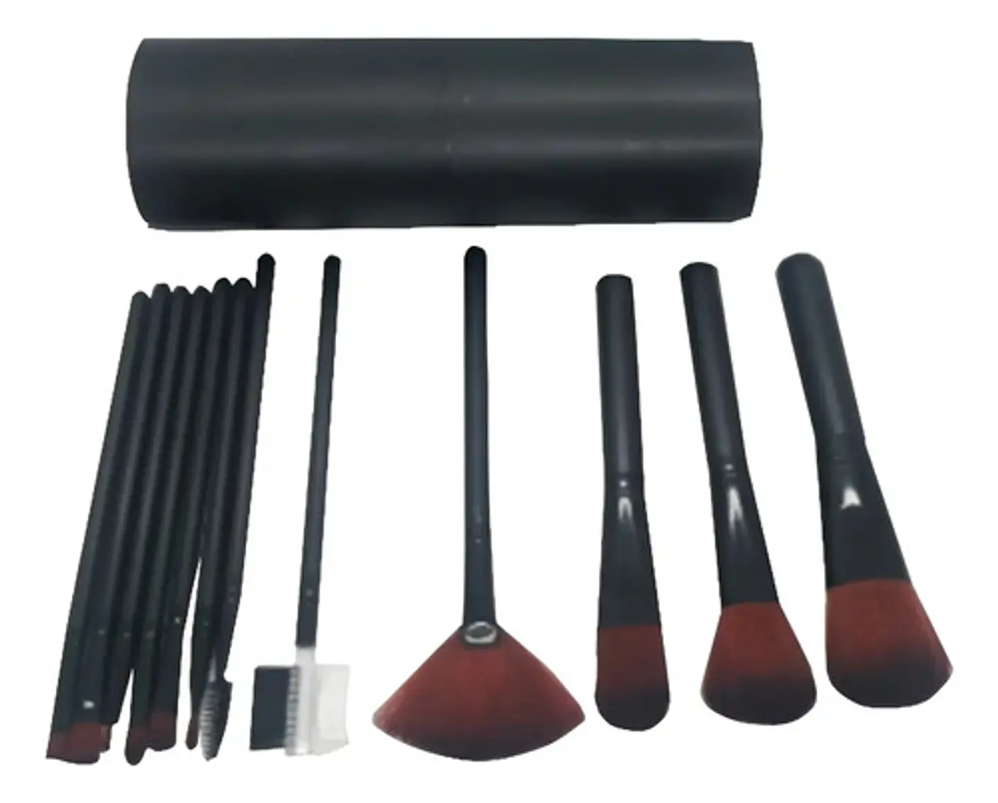 Pinceles Cejas Rubor Maquillaje Cosméticos 12pcs Belleza  1