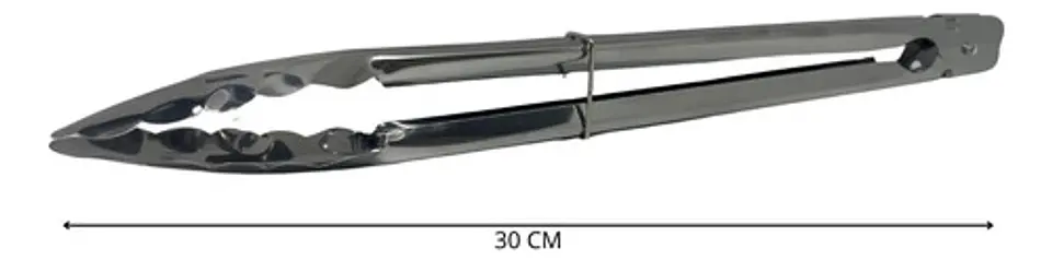 Pinza Cocina En Acero Inoxidable Para Alimentos Carne Asados 3