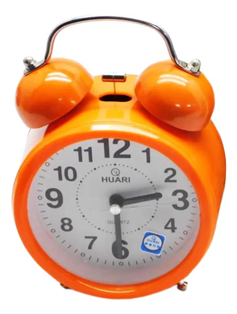 Reloj Silencioso  Despertador De Mesa Alarma Vintage 2859 