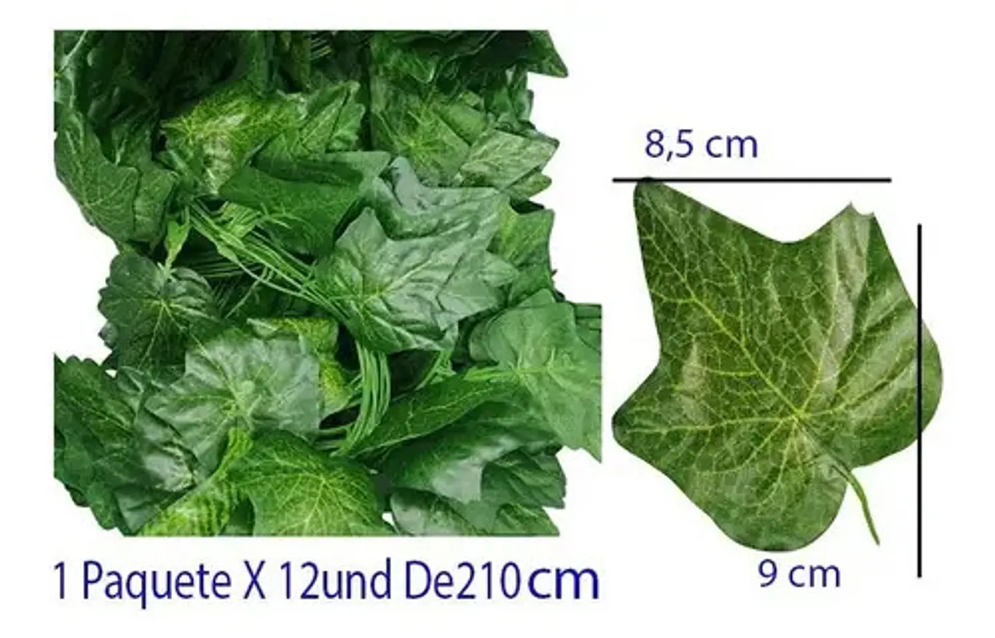 Hiedra Artificial Mazugi Tiras 210 Cm - 1 Paquete 3