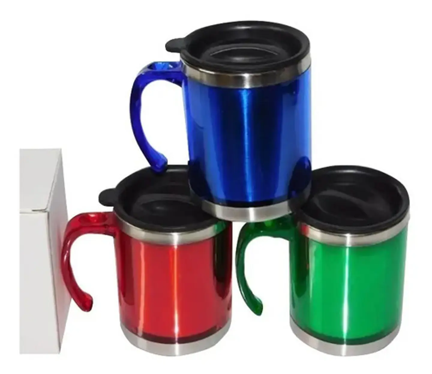 Mug Tapa Hermetica Acero Inoxidable 450 Mililitros Xt450 Reg 3