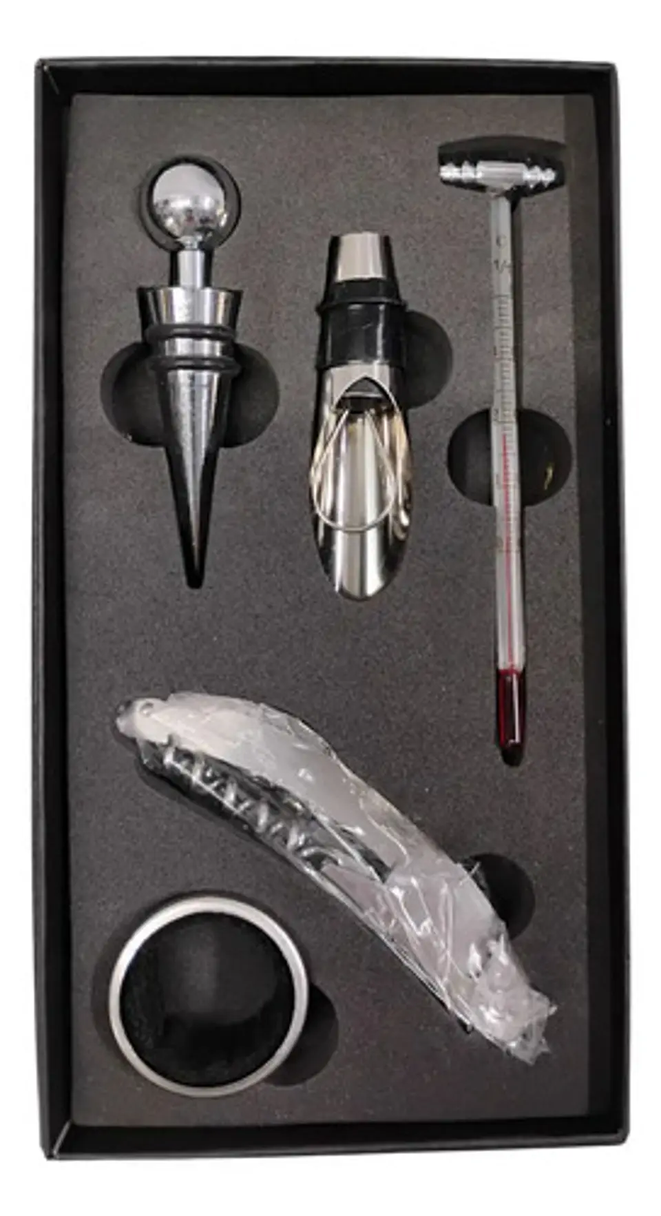 Estuche Destapador Vino Botellas Corcho Utensilios Cocina  1