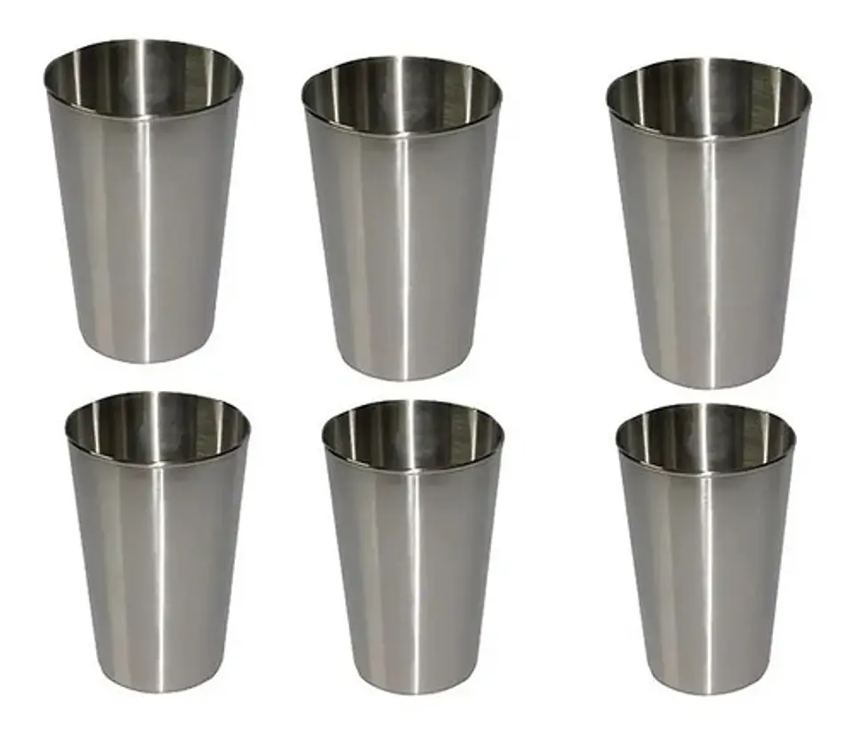 Juego De Pocillos Acero Inoxidable X6und Utensilios Cocina  1