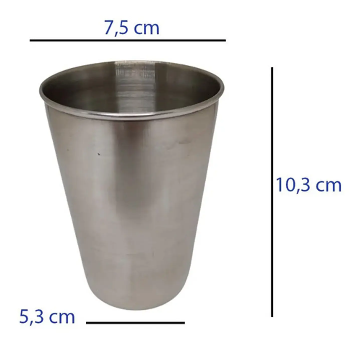 Juego De Pocillos Acero Inoxidable X6und Utensilios Cocina  2