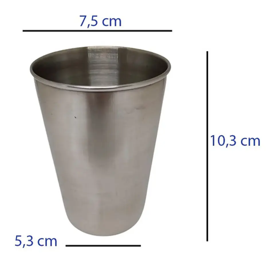 Juego De Pocillos Acero Inoxidable X6und Utensilios Cocina  2