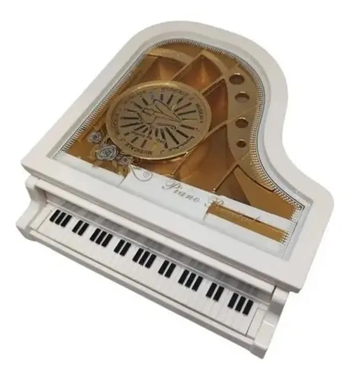 Joyero Piano Bailarina Musical Regalo Amor Y Amistad 4