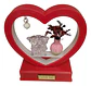 Caja Musical Regalo Amor Amistad Corazón Decoración Mazugi  - Miniatura 4
