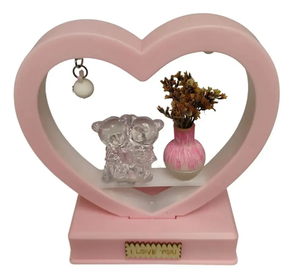 Caja Musical Regalo Amor Amistad Corazón Decoración Mazugi  5