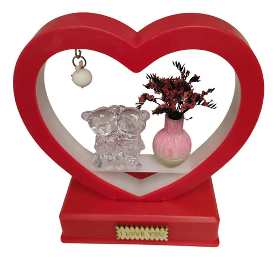 Caja Musical Regalo Amor Amistad Corazón Decoración Mazugi  9