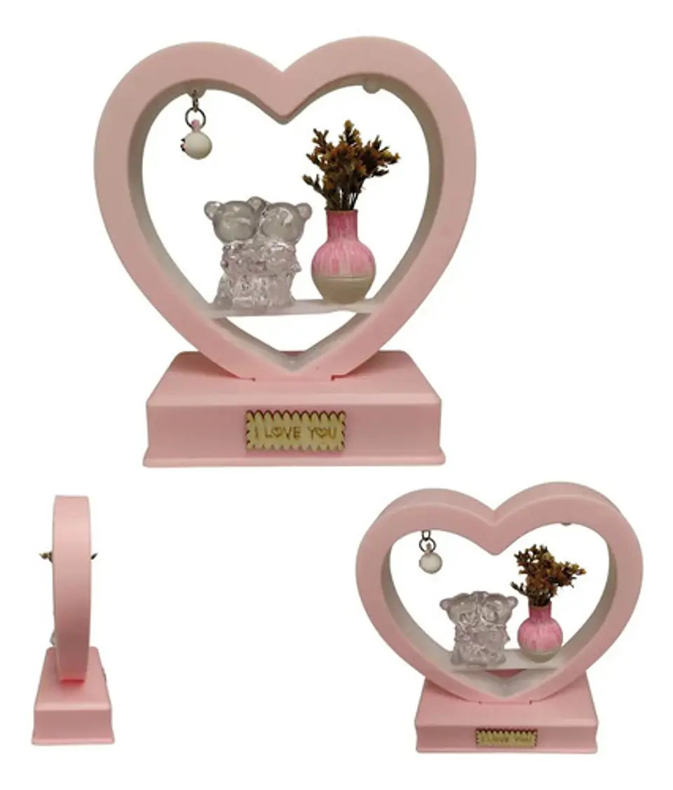 Caja Musical Regalo Amor Amistad Corazón Decoración Mazugi  10