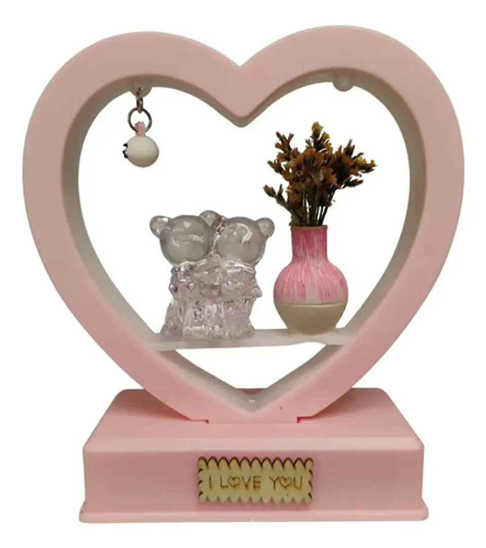 Caja Musical Regalo Amor Amistad Corazón Decoración Mazugi  11