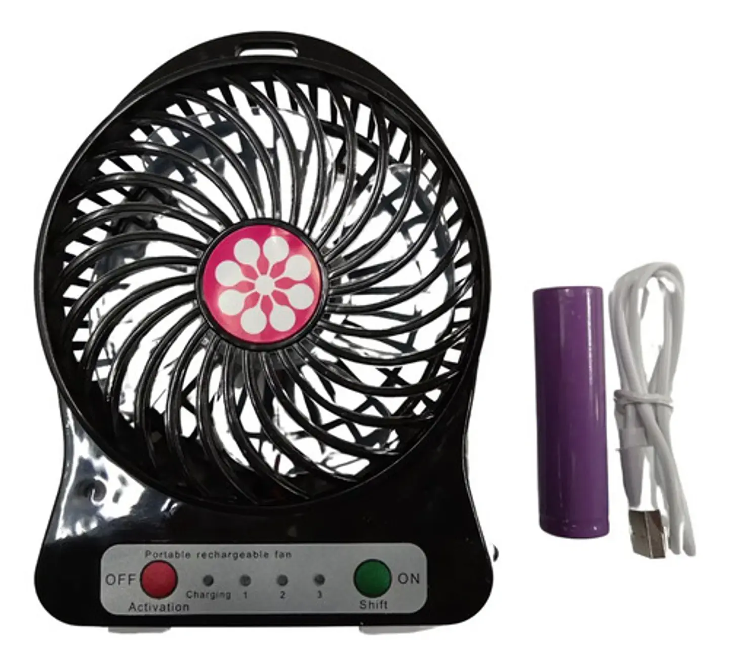 Abanico Spray Con Ventilador Aire Fresco Rociador  9
