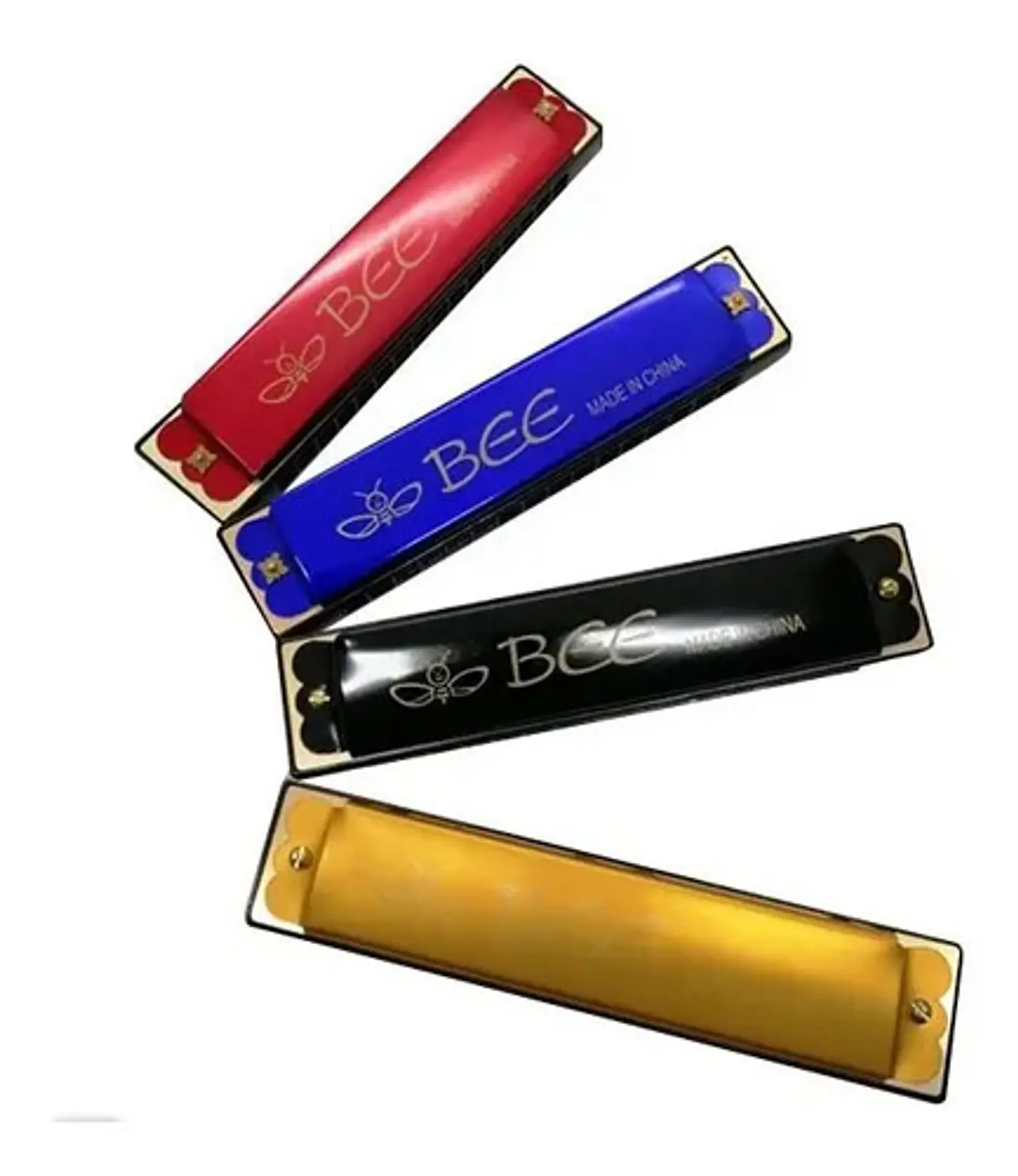 Bee Harmonica Df16 Cromática 16 Celdas Con Estuche 1