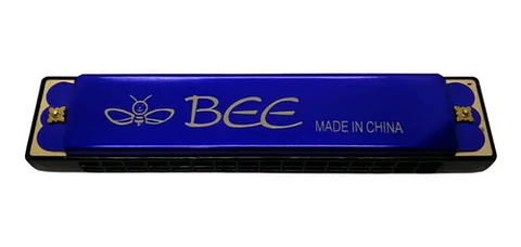 Bee Harmonica Df16 Cromática 16 Celdas Con Estuche